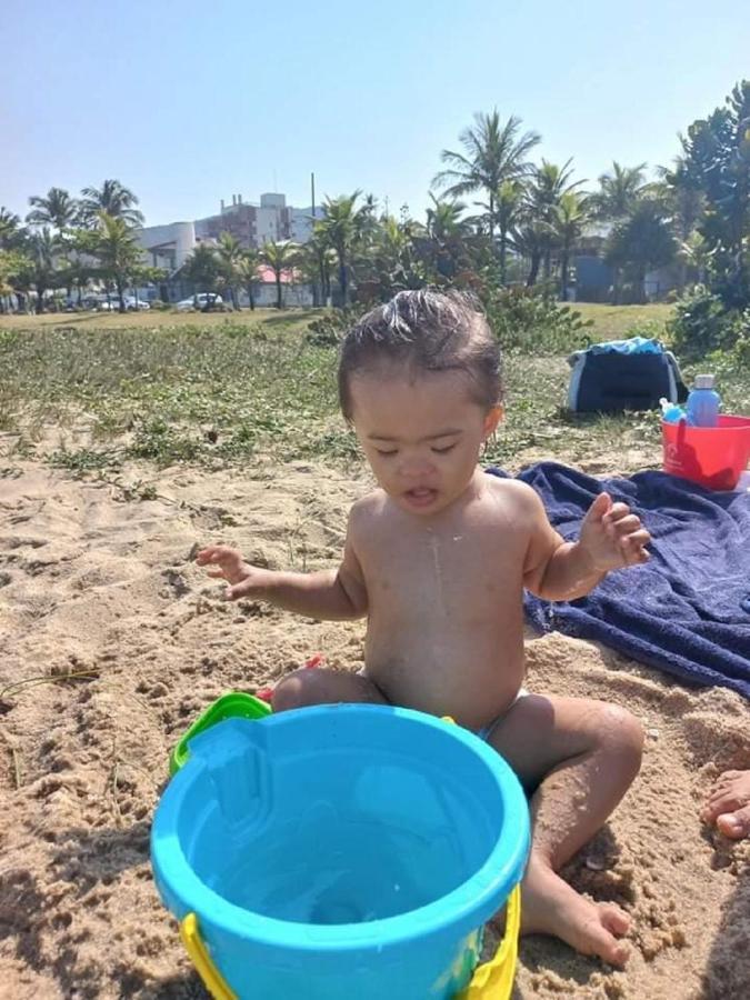 Casa De Praia No Centro De Caraguatatuba Villa Esterno foto